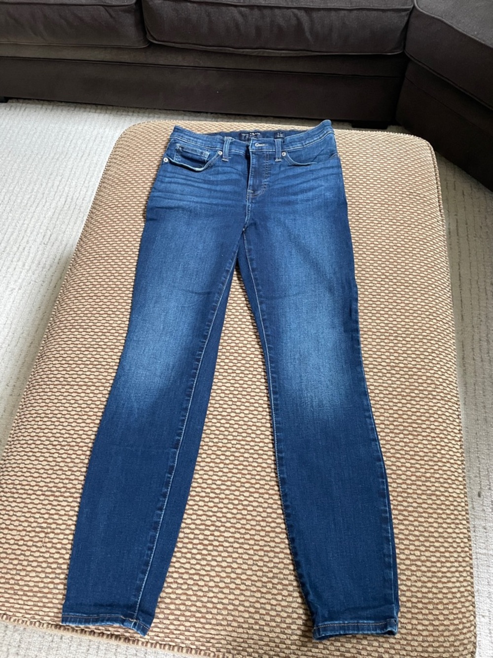 Lucky Brand Indigo Midrise Skinny Ava Jeans
